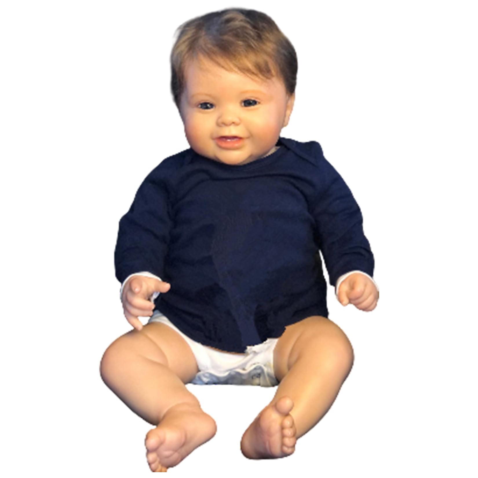 ZIYIUI Reborn Baby Dolls 22 inch 55cm Lifelike Reborn Babies Soft Silicone Vinyl Realistic Newborn Reborn Baby Girls with Eyes Closed