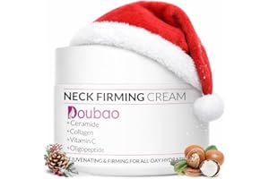 VicGFHS Neck Firming Creams for Tightening and Firming, Moisturizer Face Cream with Collagen, Hyaluronic Acid, Day & Night Anti-Aging Skin Tightening Cream for Neck, Décolleté & Face – 1.7Fl Oz