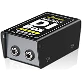 Donner Special-Ⅰ Professional High-Performance Passive DI-Box Unit Hum Eliminator 1/4" instrument Direct Box to balanced &amp; unbalanced XLR