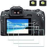 ULBTER Screen Protector for Canon EOS R50 / R8 Camera & Hot Shoe Cover [2+3Pack] EOSR8 Tempered Glass Flim 0.3mm 9H Hardness 