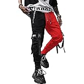 XYXIONGMAO Men's Jogger Pants Techwear Hip Hop Harem Pants Streetwear Tactical Track Pants