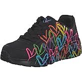 Skechers Girls' Uno Lite Spread the Love Sneakers