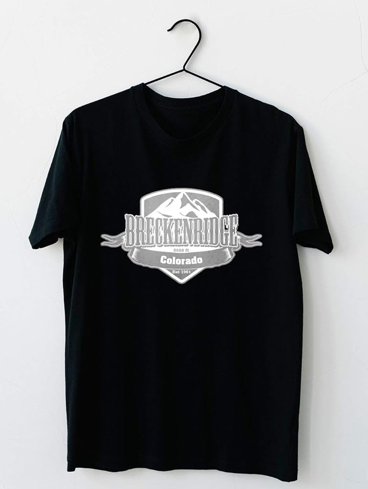 Breckenridge Colorado Ski Resort 90 T Shirt For Unisex Zelitnovelty