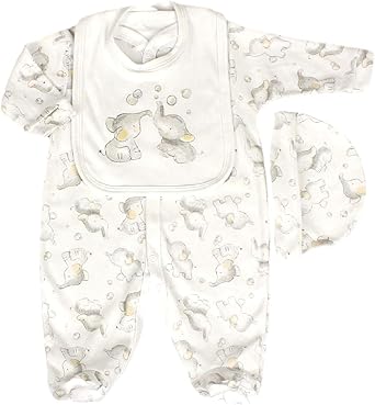 baby grow and matching hat