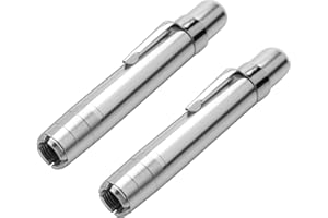 Fhdpeebu 2 PCS Silver Aluminum alloy Chalk Keeper Holder