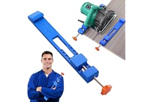 Circular Saw Guide Rail, Adjustable Cutting Machine Base Guide, Electric Circular Saw Milling Clamp, Precision Wood Cutting G