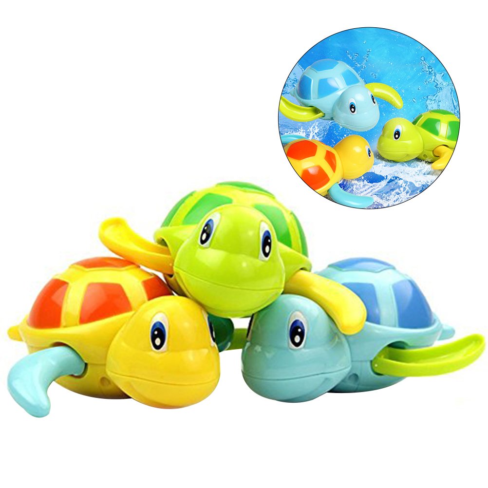 TOYMYTOY pcs bebé baño juguetes de natación bañera linda tortuga natación juguetes