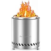 Tabel Top Fire Pit Mini, Portable Firepit Outdoor, 5.5 Inch Tabletop Firepit Stainless Steel