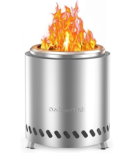 Amazon.com : COOZOOM Portable Table Top Fire Pit with Stand, 8.6
