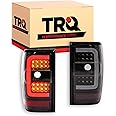 TRQ Rear Tail Lights Set Compatible with 2001-2011 Ford Ranger FO2800156 FO2801156 FO2818121 FO2819111