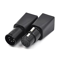 Zhupoub (1 Pair) 5 Pin Male/Female XLR DMX