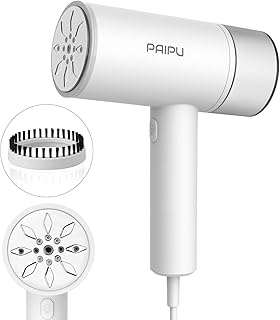 PAIPU Dampfglätter Steamer Dampfbürste 200ml 1200W Bügeleisen Reisebügeleisen 20s Schnellem Erwärmung Dampfbügeleisen Kleidung Wrinkle Remover Tragbarer Geeignet für Home und Travel
