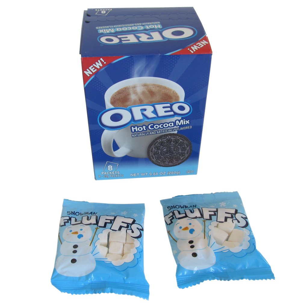Oreo Milkshake Gift Set Includes 2 Ceramic Cups, Ice Cream Scoop, 2