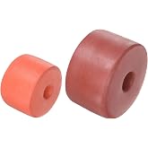 PATIKIL Deep Water Fishing Float Foam Marker Buoy Orange Red | 1 Set for Trail Markers Dock Floats Kayak Boats Swim