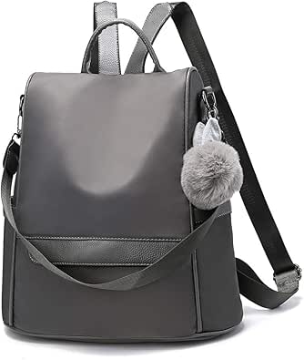 YOUNNE Women Backpack Purses PU Leather Anti-theft Rucksack Waterproof Daypack Casual Shoulder Satchel Bag