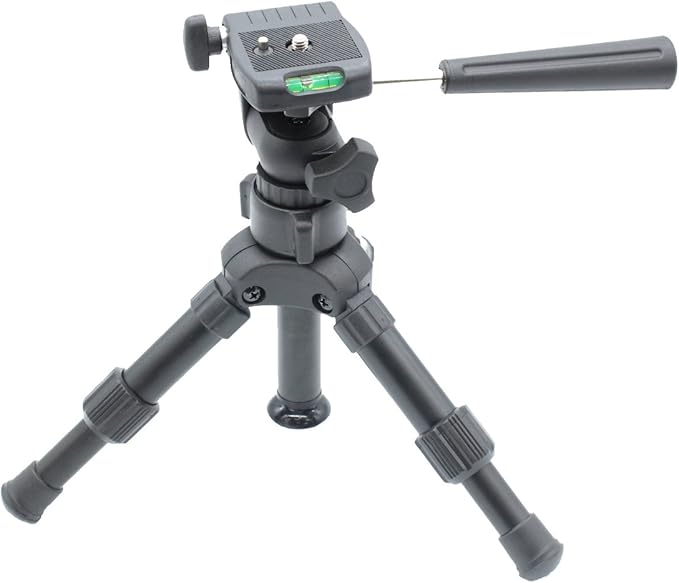 PhotoTrust Portable Tabletop Mini Folding Tripod with