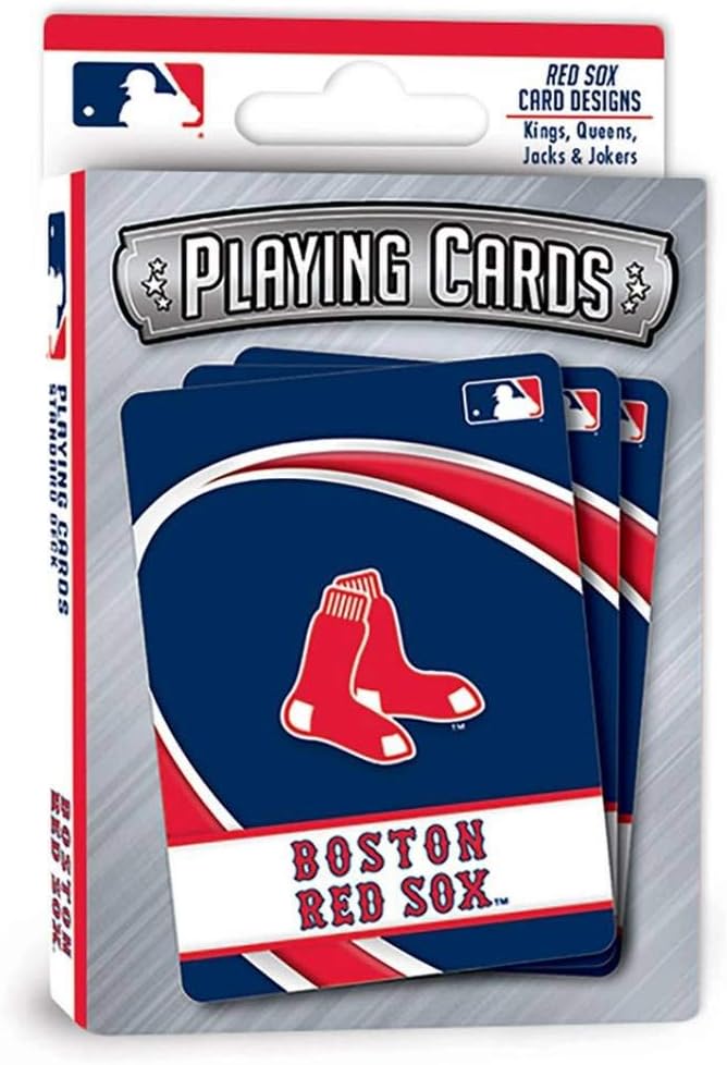 Wallets MasterPieces Official Baseball Playing Cards Boston Red Sox Fan 