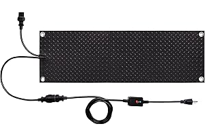 SECIVLOT Snow Melting Mats Outdoor,10 x 30 No-Slip Electric Heated Snow & Ice Melting Mat Winter Heated Walkway Pad for Stair,Steps (1PCS)