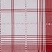 DII Country Plaid Square Tablecloth, 100% Cotton with 1/2