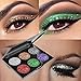 Glitter Eyeshadow Powder Waterproof, MojiDecor Beauty Makeup Cosmetic Eye Shadow Diamond Shiny Shimmer, Silky Smooth & Long Lasting