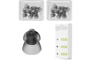 ZAREPSILONYX 20 pcs Phonak Power 4.0 Dome Small (0.39 inch=10mm),Phonak Hearing aid Accessories,Hearing Aids Domes for Phonak Audeo Marvel Paradise Lumity Accessory，2Pack/20Hearing Aid Domes