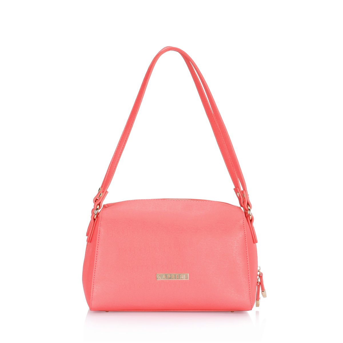 caprese women's satchel (coral)