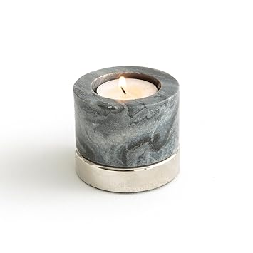Amazoncom La Redoute Interieurs Fitia Marble Tealight Candleholder
