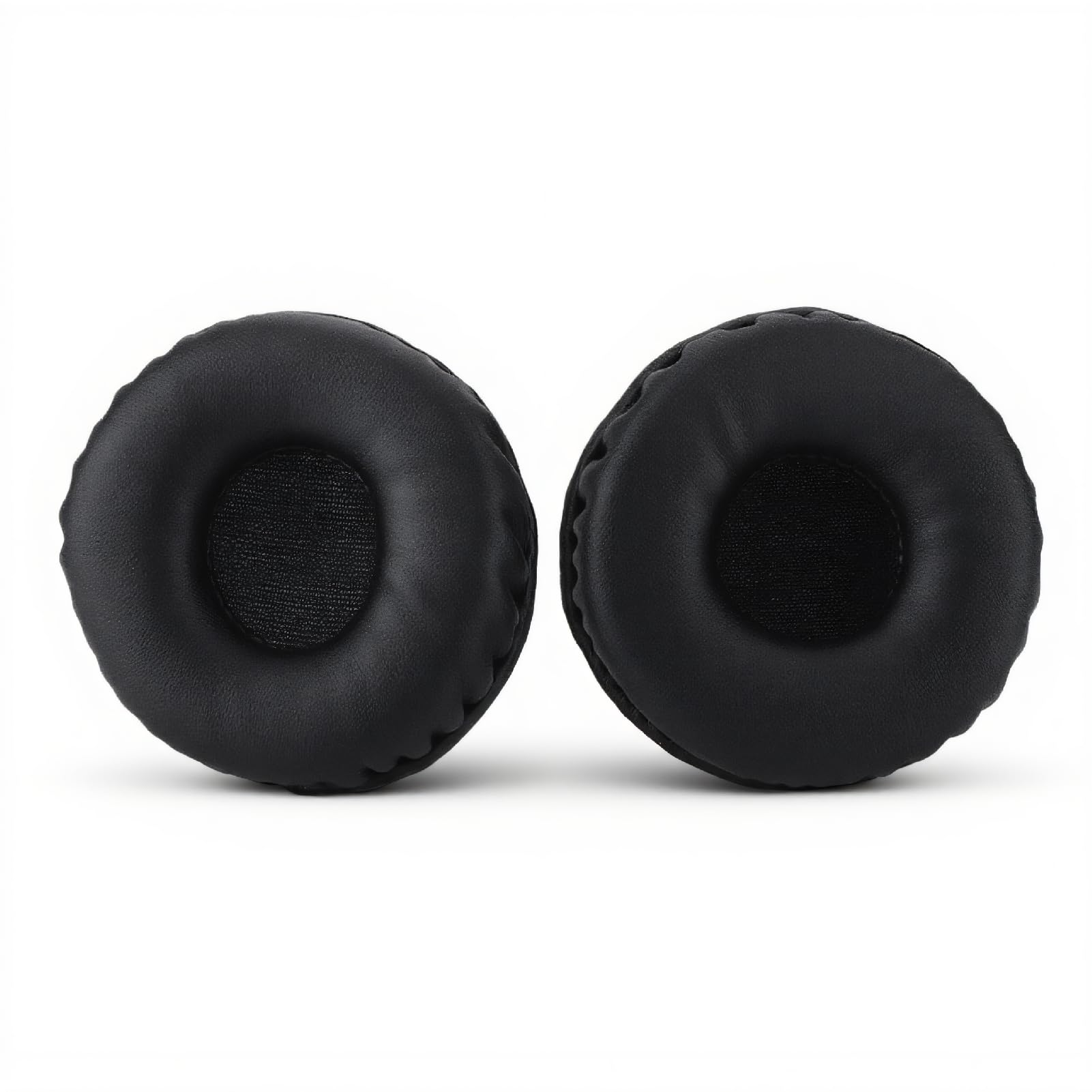 Tosuny 1 Pair 70mm Universal Replacement Earpads for Headphones, Soft Foam Ear Cushion Headset Cover Case, Black