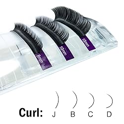 NAGARAKU Eyelash Extensions 0.10 mm C curl 10mm