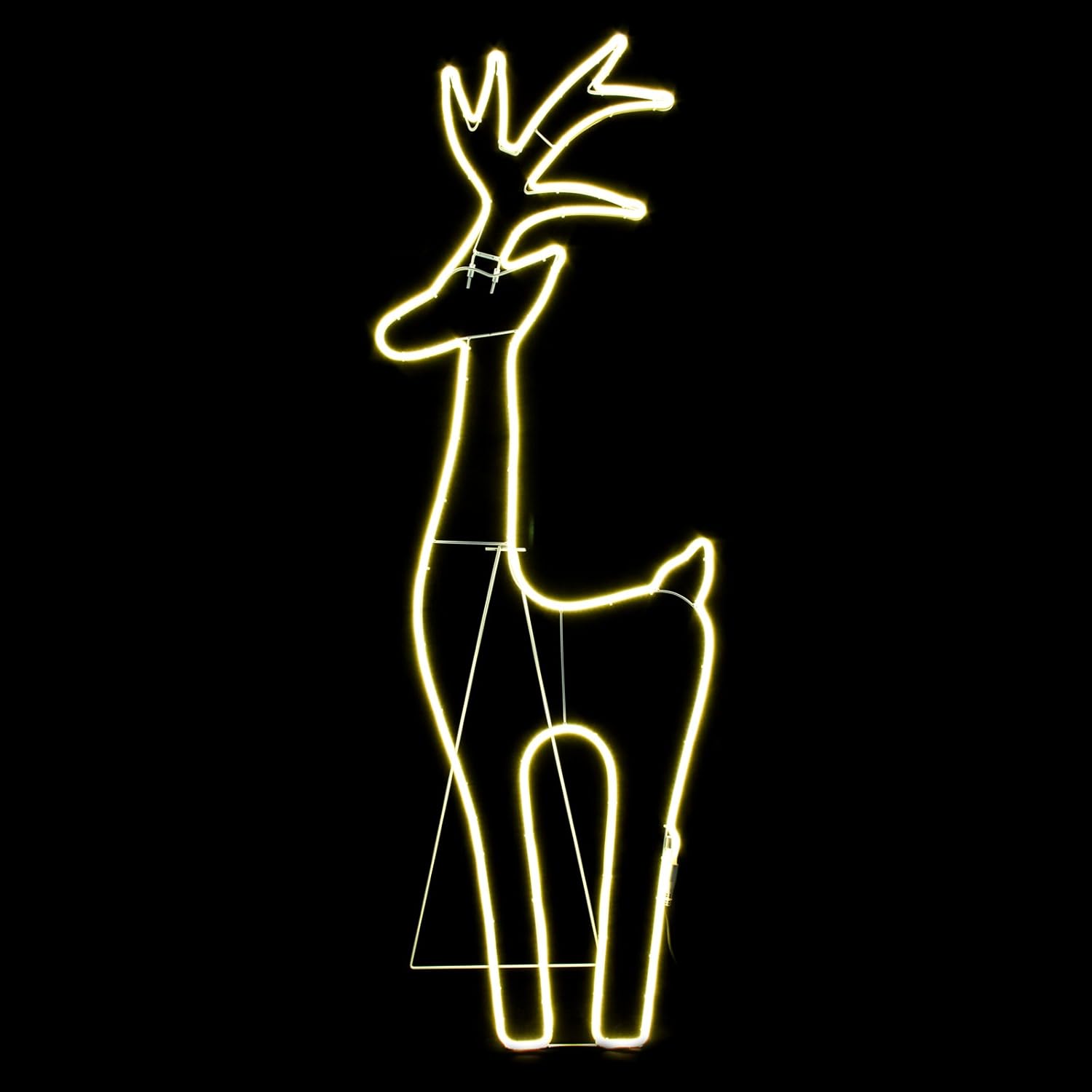 XXL Premium NEON LED Rentier~REH~Elch~Hirsch~150 cm HOCH~720 LEDs Neon