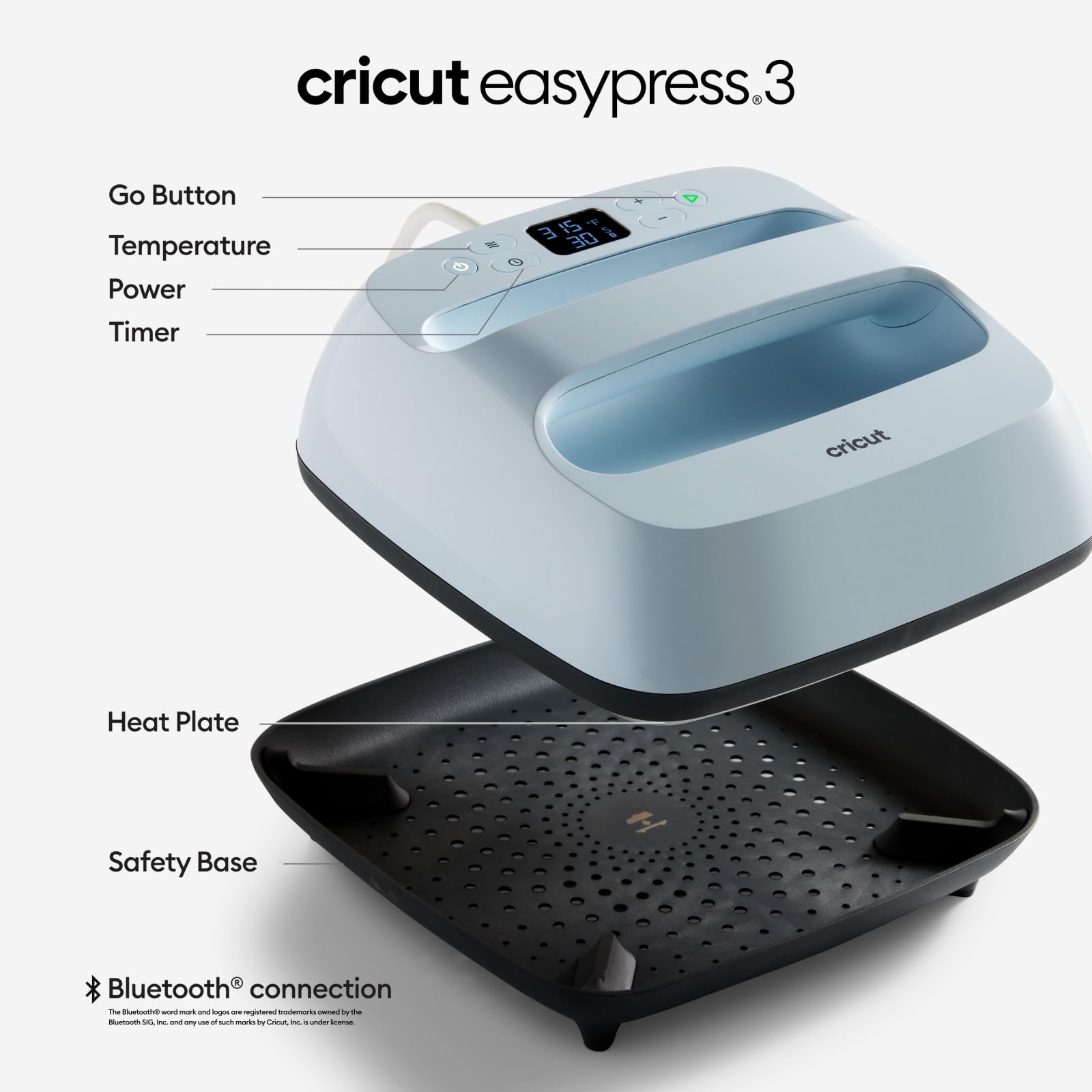 Cricut EasyPress 3 Zen Blue -9