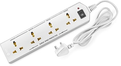 Orient Electric 4 way HT Extension Board (White)