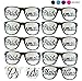 Bachelorette4Ever Set of 10 Bachelorette Party Sunglasses - Party Sunglasses for Wedding, Ceremonies & - parent (10 Pack, Black Black)