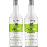 Inoar Kit shampoo e condicionador CicatriFios Plástica Capilar 1L, Inoar