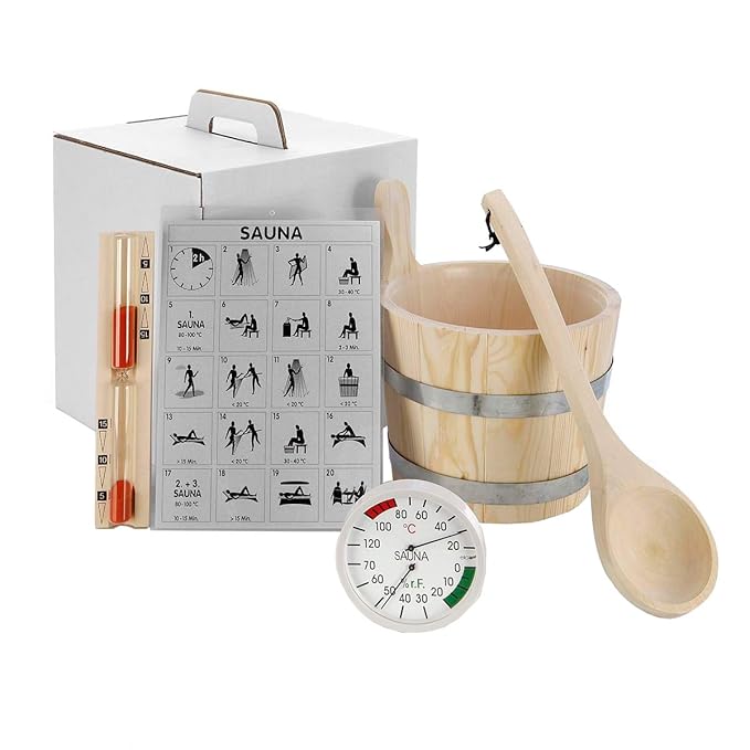Sauna Zubehör Set Standard 6teilig Amazon.co.uk DIY & Tools