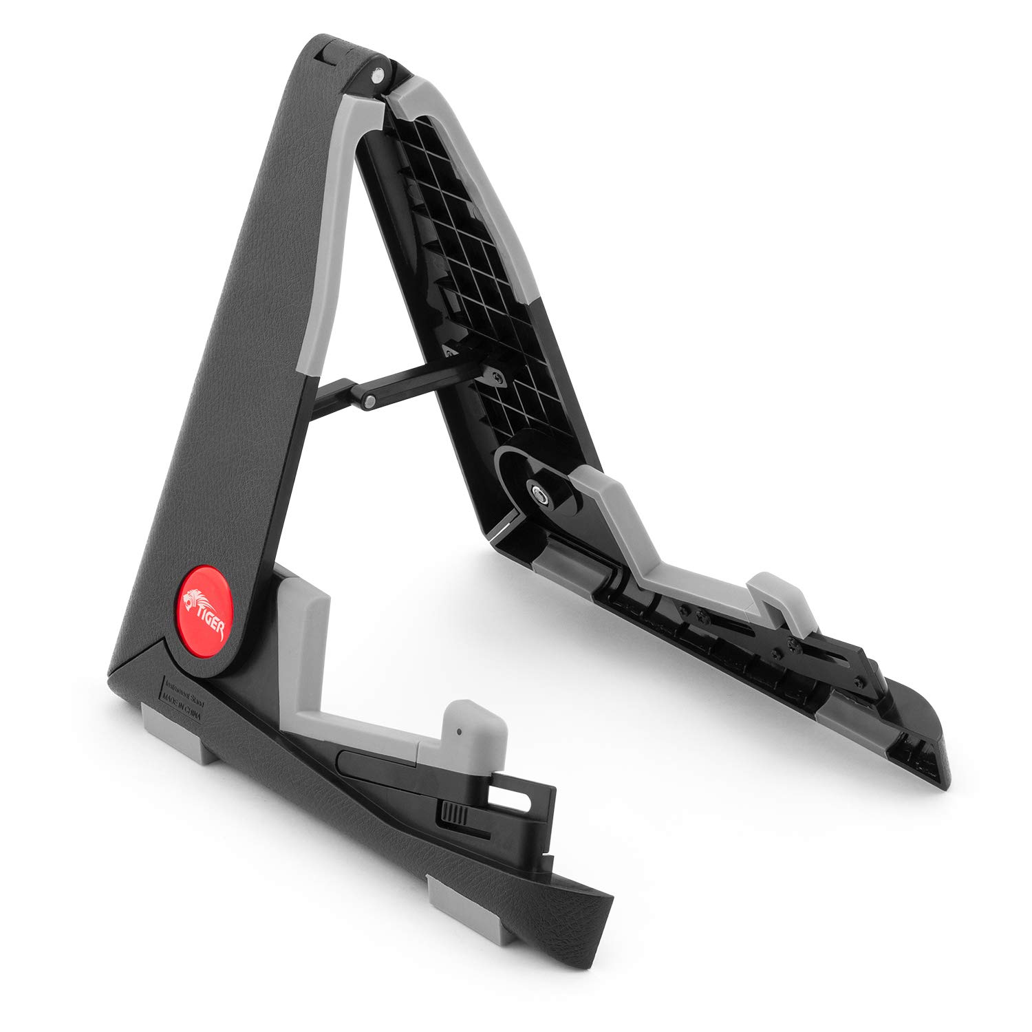 Tiger UAC21-BK Ukulele Stand – Portable, Foldable A Frame Stand for Ukes, Mandolins, Violins and Banjos