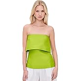 ALIGNE Women's Felix Satin Strapless Top