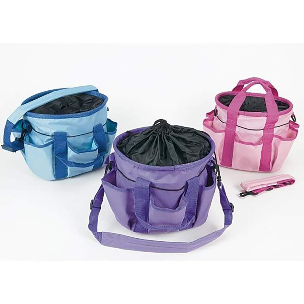 Elico Equestrian Canvas Grooming Bag - BACAEL, Blue