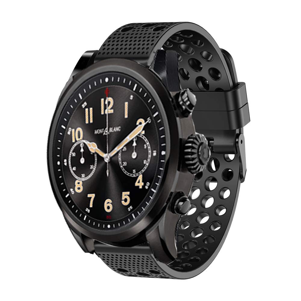 para Montblanc Summit 2 Bandas, Lamshaw Silicona Reemplazo ...