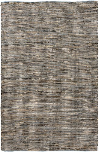 152 X 244 Pueblo Elegancia Bleu Et Gris Ardoise Tissé à La