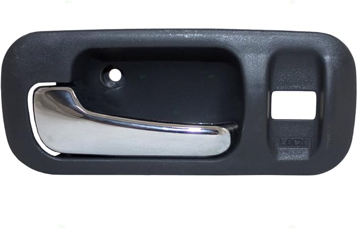 Amazon 内側ドアハンドル グレーベゼル クロームハンドル付き ドライバーフロント交換用 97 01 ホンダcr V S10 A11za Ho 室内ドアハンドル 車 バイク