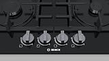 Bosch PNP6B6B90 Serie 4 Gas Hob 60cm Black Glass 4 Burners Cast Iron view 3