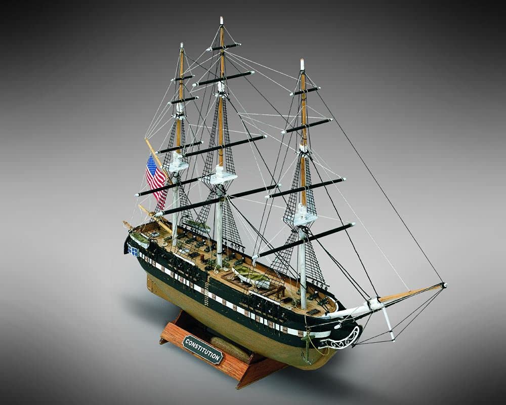 MINI MAMOLI Modello kit barca U.S.S COSTITUTION serie in scala 1:330 - DUS_MM64