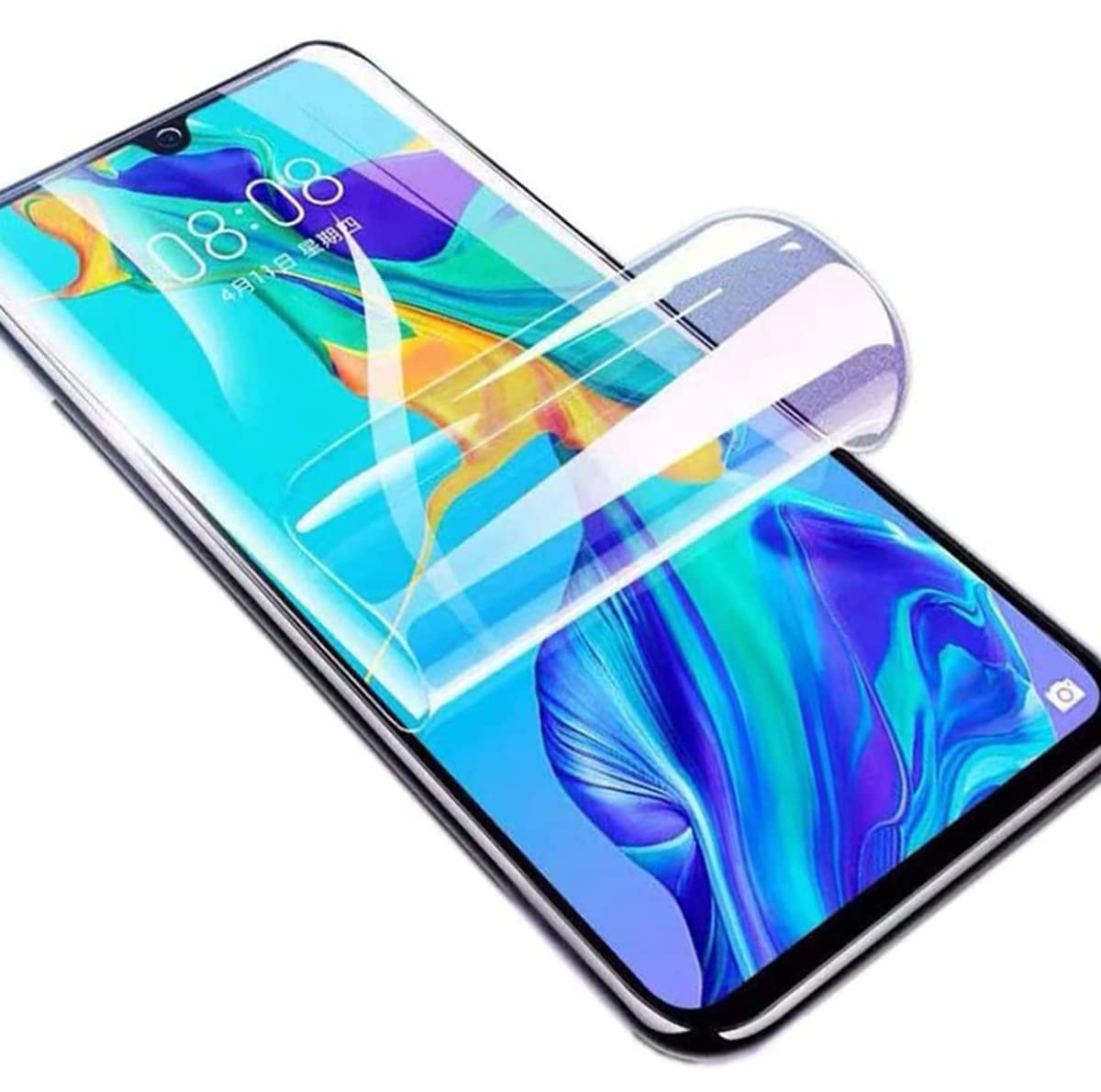 Snailcanfly 2Pcs Nano Hydrogel Film for Huawei P30 Pro/Huawei P30 Pro New Edition 2020 6.47" Soft Flexible Film Transparent TPU Screen Protectors Fingerprint Unlock Explosion-proof NOT Tempered Glass