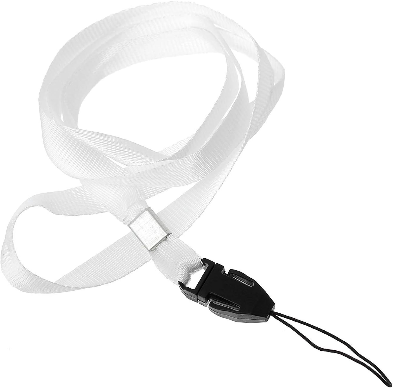 CKB Ltd 50 x Mixed Colour Pack Lanyard Neck Strap ID Card Badge/Mobile Phone Holder - Image 5