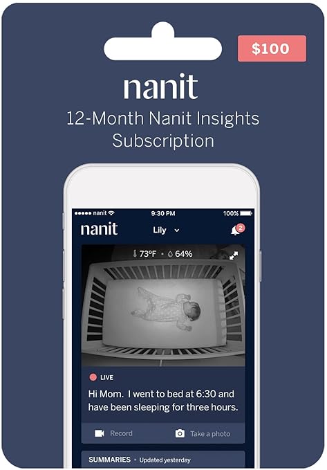 nanit insights cost