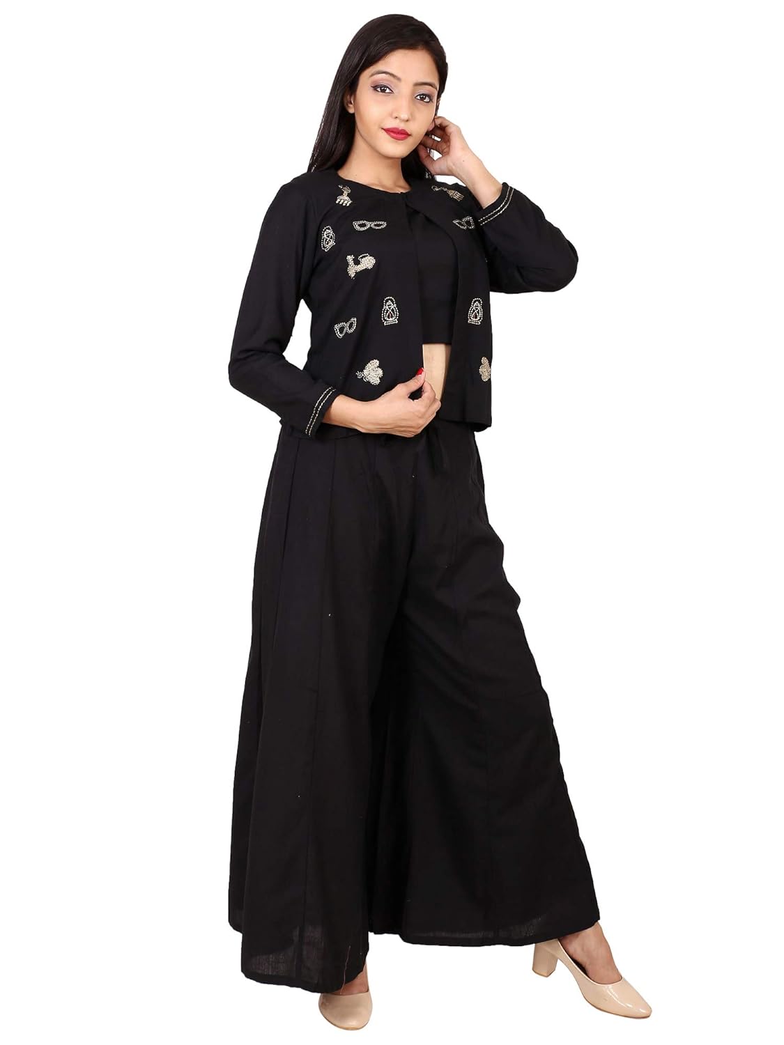 Jacket plazo set Clearance