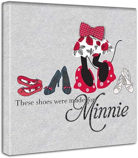 Amazon ディズニー ミニーマウス アートパネル 30cm 30cm 日本製 ポスター おしゃれ インテリア 模様替え リビング 内装 ヒール ガーリー ファッション ファブリックパネル Dsn 0062 アートフレーム ポスター オンライン通販