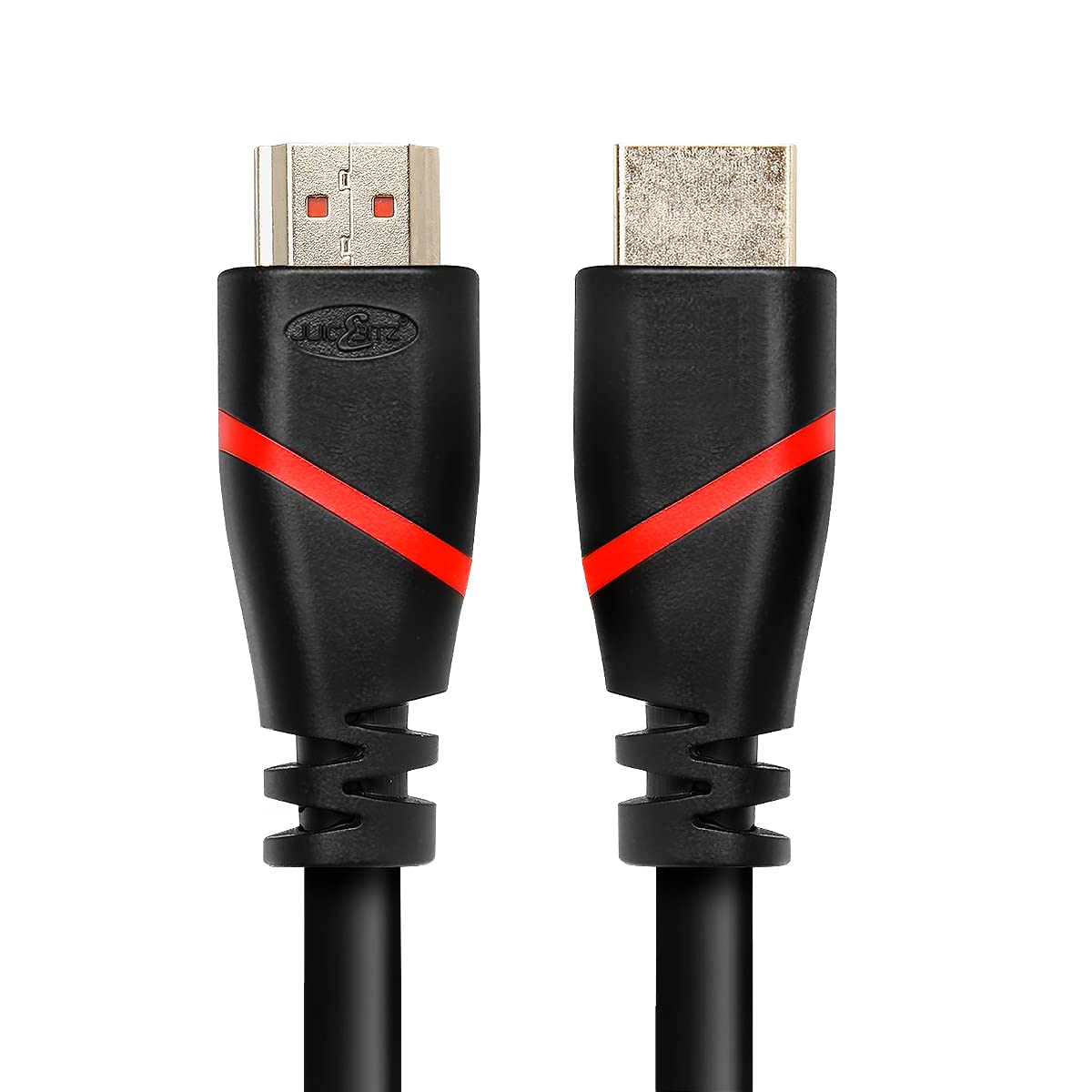 JuicEBitz 4K HDMI Cable 6M, High Speed HDMI 4k 30fps. 1.4 HDMI Lead with Ethernet and HDR Graphics, HDMI to HDMI Cable, Compatible with Xbox, Playstation, Apple TV, Sky + More. 1M Long HDMI Cable
