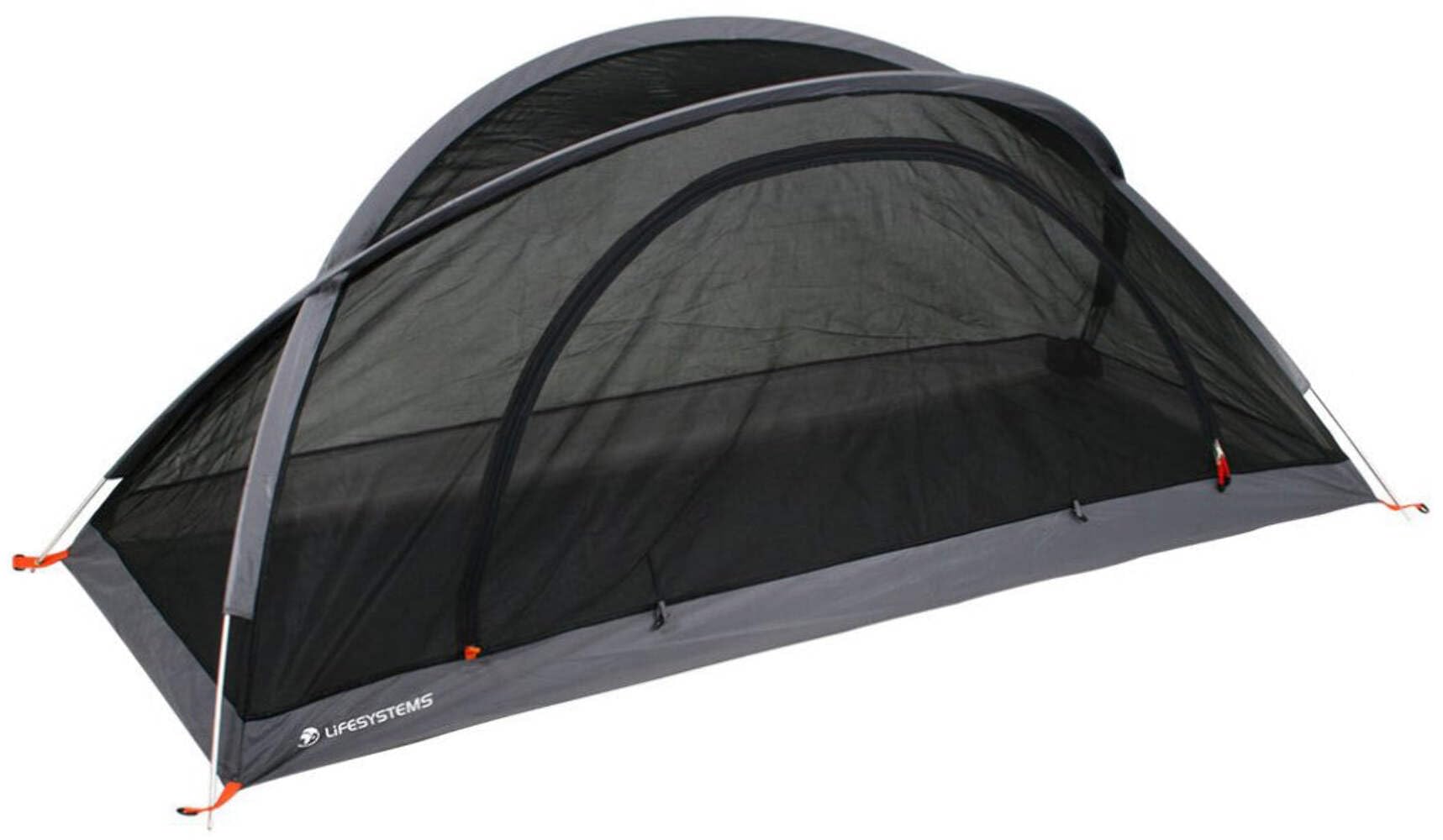 Lifesystems Expedition GeoNet Single Freestanding Mosquito Net With Waterproof Groundsheet and Lightweight Aluminium Tent Poles